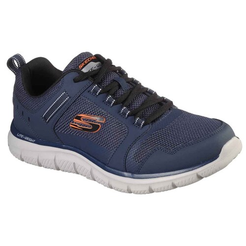 Tenis Azul Obscuro para Hombre Skechers Modelo Elo 232001 Ma
