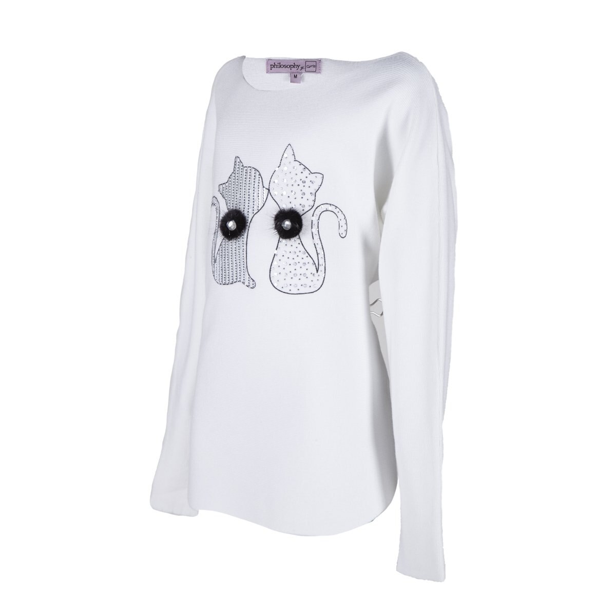 Suéter de Gatos para Niña Philosophy Jr Girls Modelo Xn503K
