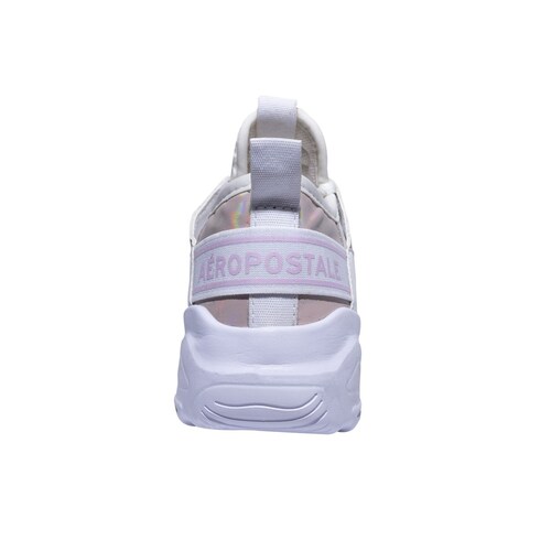Tenis con Agujetas Color Rosa Combinado Aeropostale