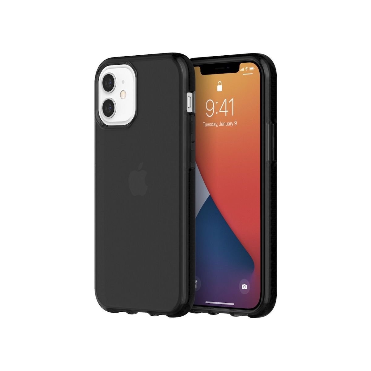 Funda Negra Survivor Clear para Iphone 12 Mini Griffin
