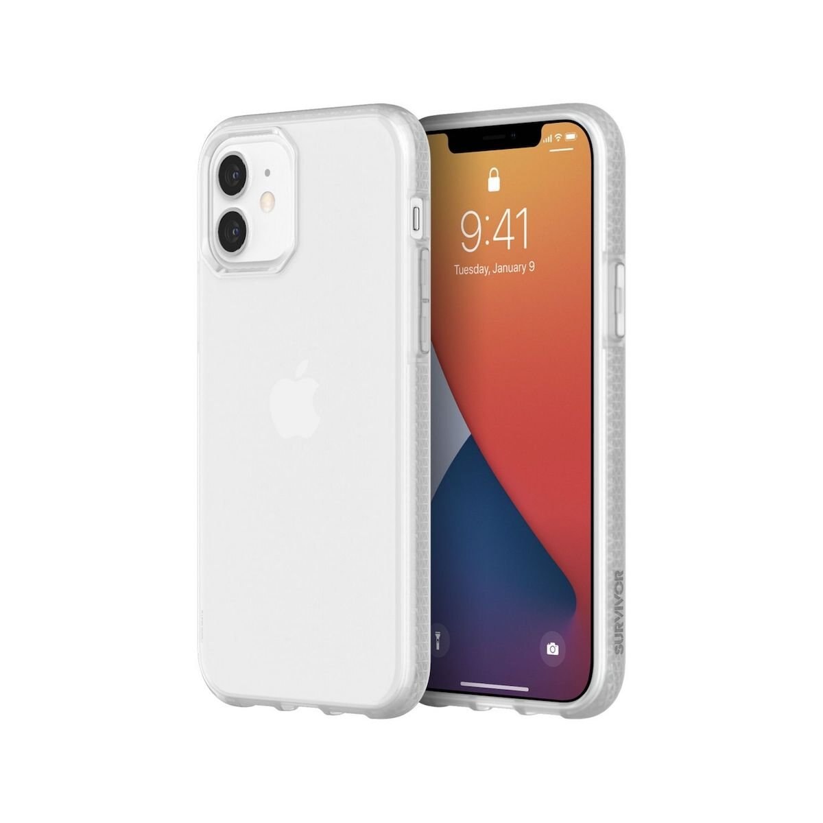 Funda Transparente Survivor Clear para Iphone 12/12 Pro Griffin