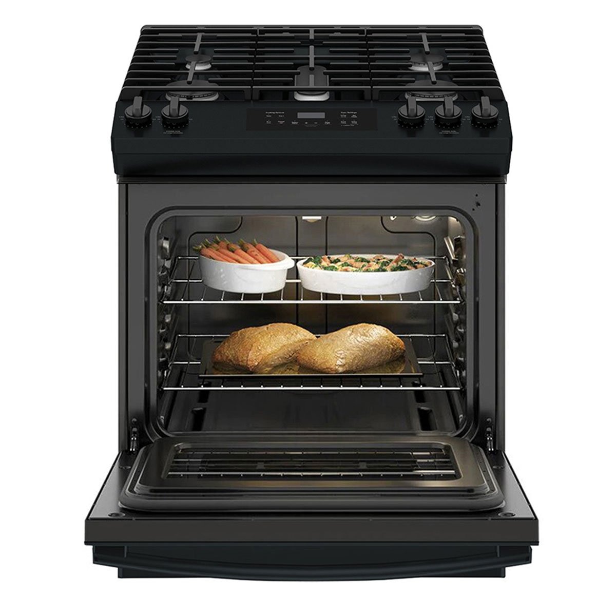 Estufa Iomabe de Piso 30" Black Slate