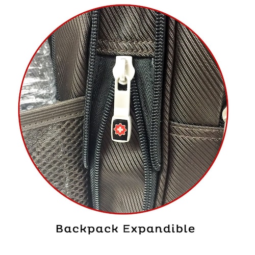 Mochila Tipo Backpack Business Class Pu Cf Swissland