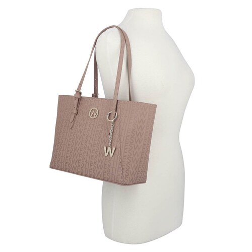 Bolsa Tote Rosa Multicolor Westies