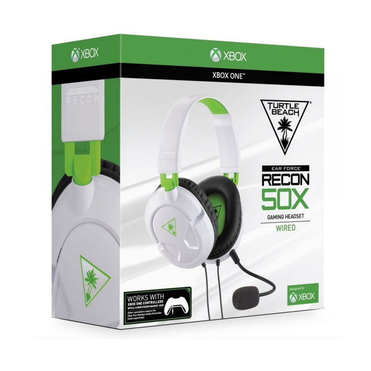 Audífonos Xbox One Recon 50X Blanco Turtle Beach
