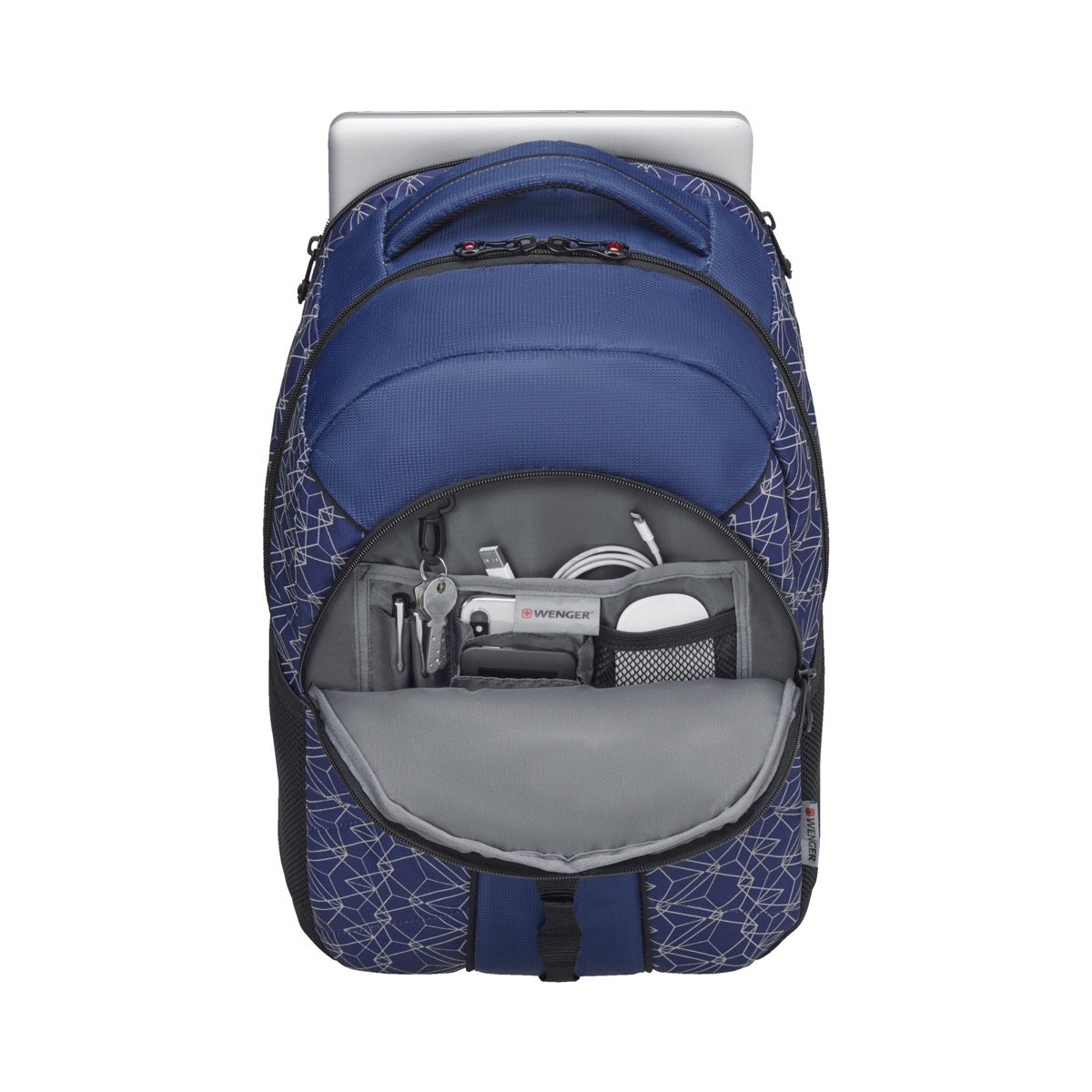 Mochila Portalaptop 16" Sun Azul con Blanco Wenger