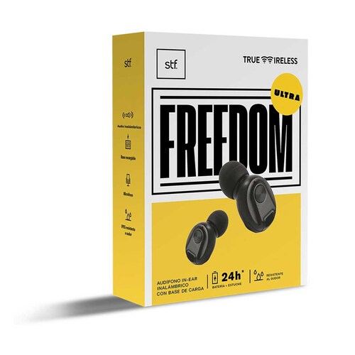 Audífonos In Ear Freedom Ultra Tw Cbc Negro Stf