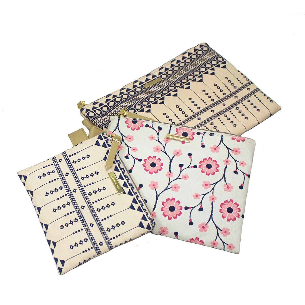 Set 3 Piezas Poppy Geo Modella