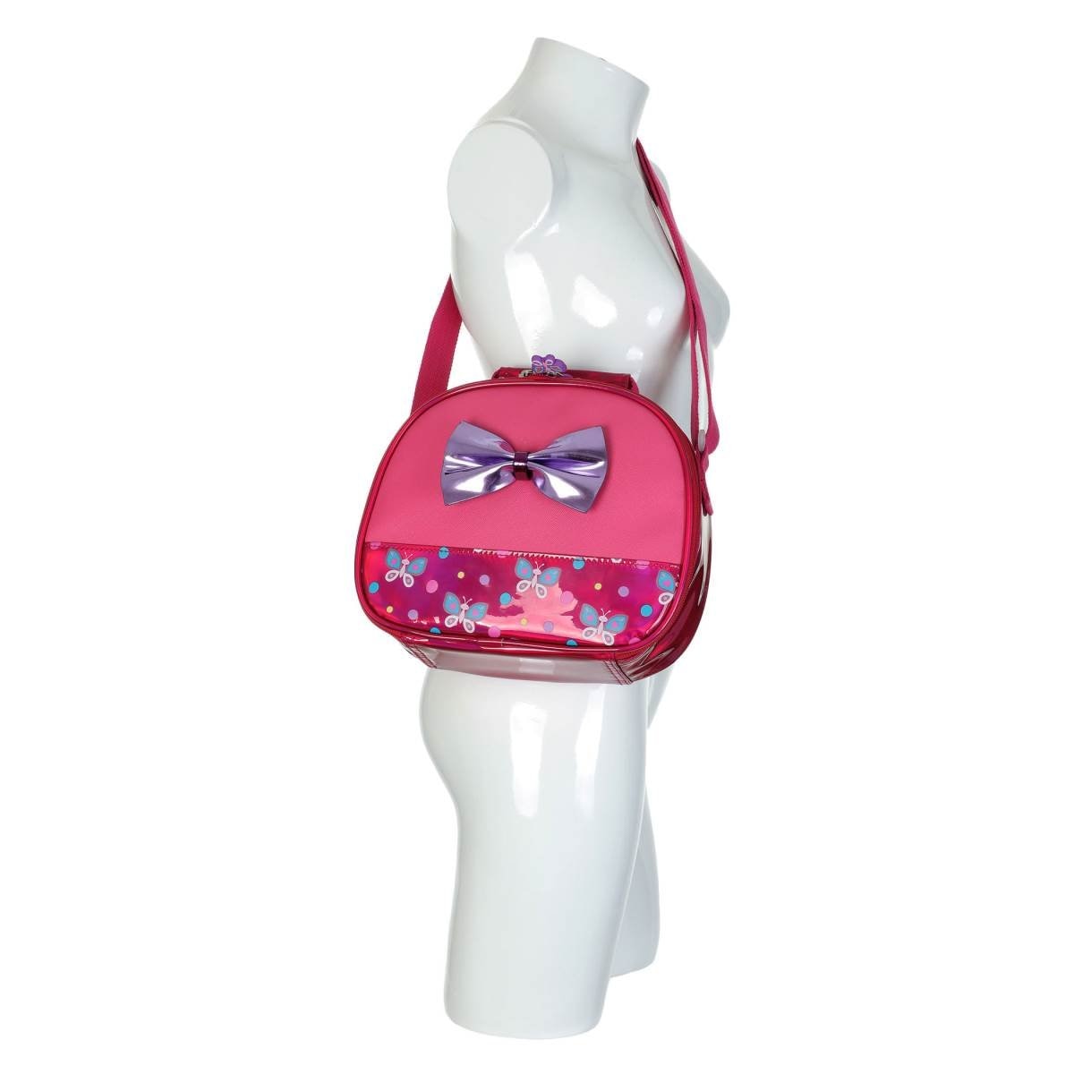 Lonchera Rosa Mexicano con Moño W Girls