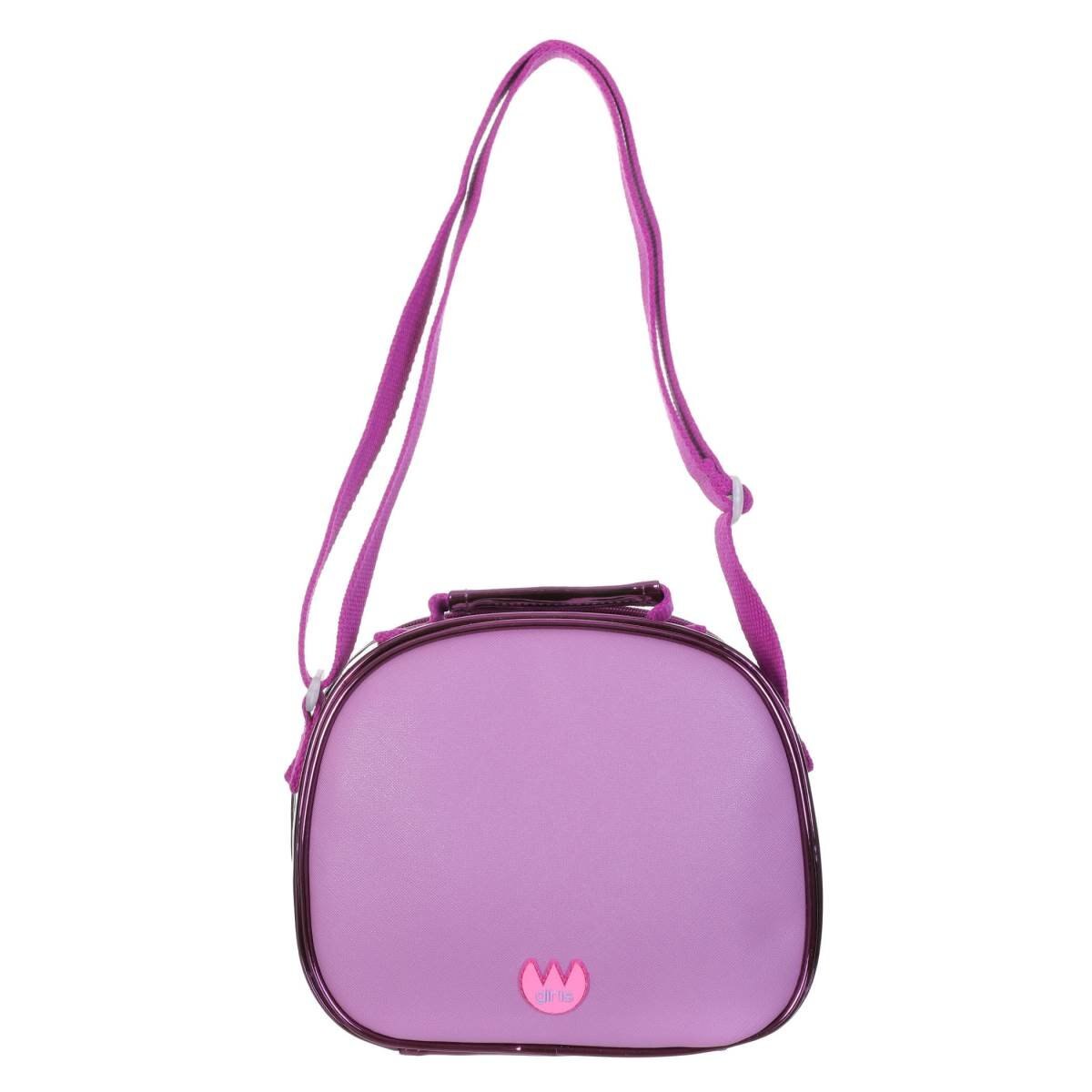 Lonchera Morada con Corazones W Girls