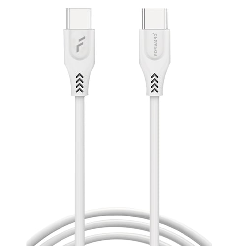 Cable Tipo C a  Tipo C 3.1Amp 1.2M Blanco Forward