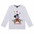 Pijama Blanca Combinada para Niño Mickey Modelo Pdy0160