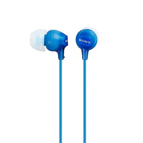 Audífonos In Ear con Ml Mdr-Ex14Ap Azul Sony