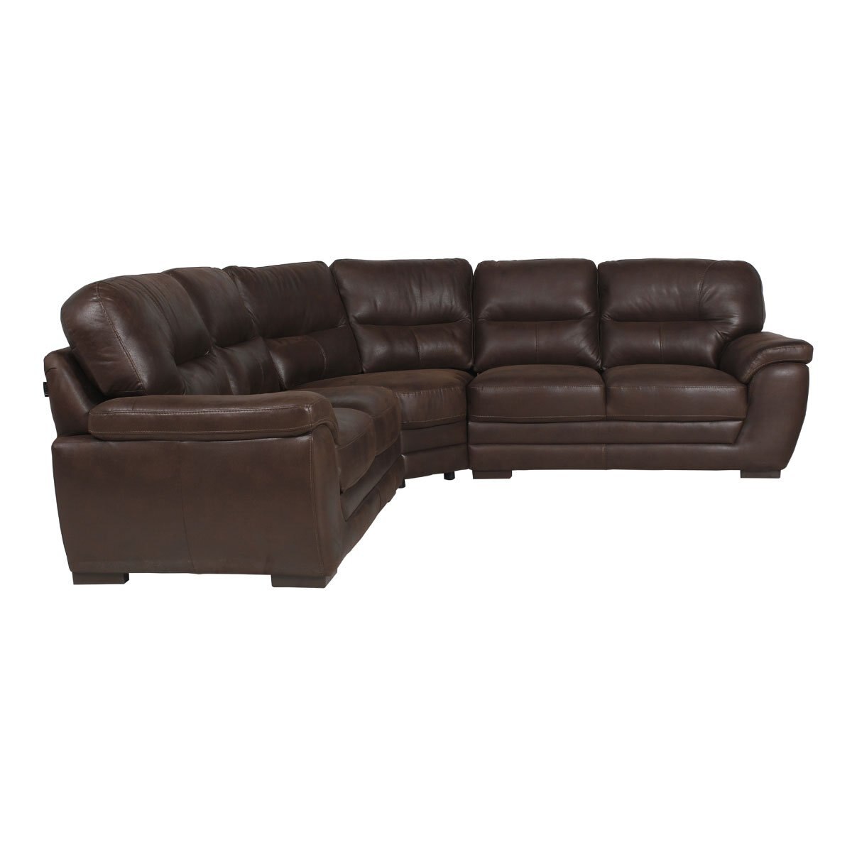 Sala Seccional Bond Curva Chocolate Boal