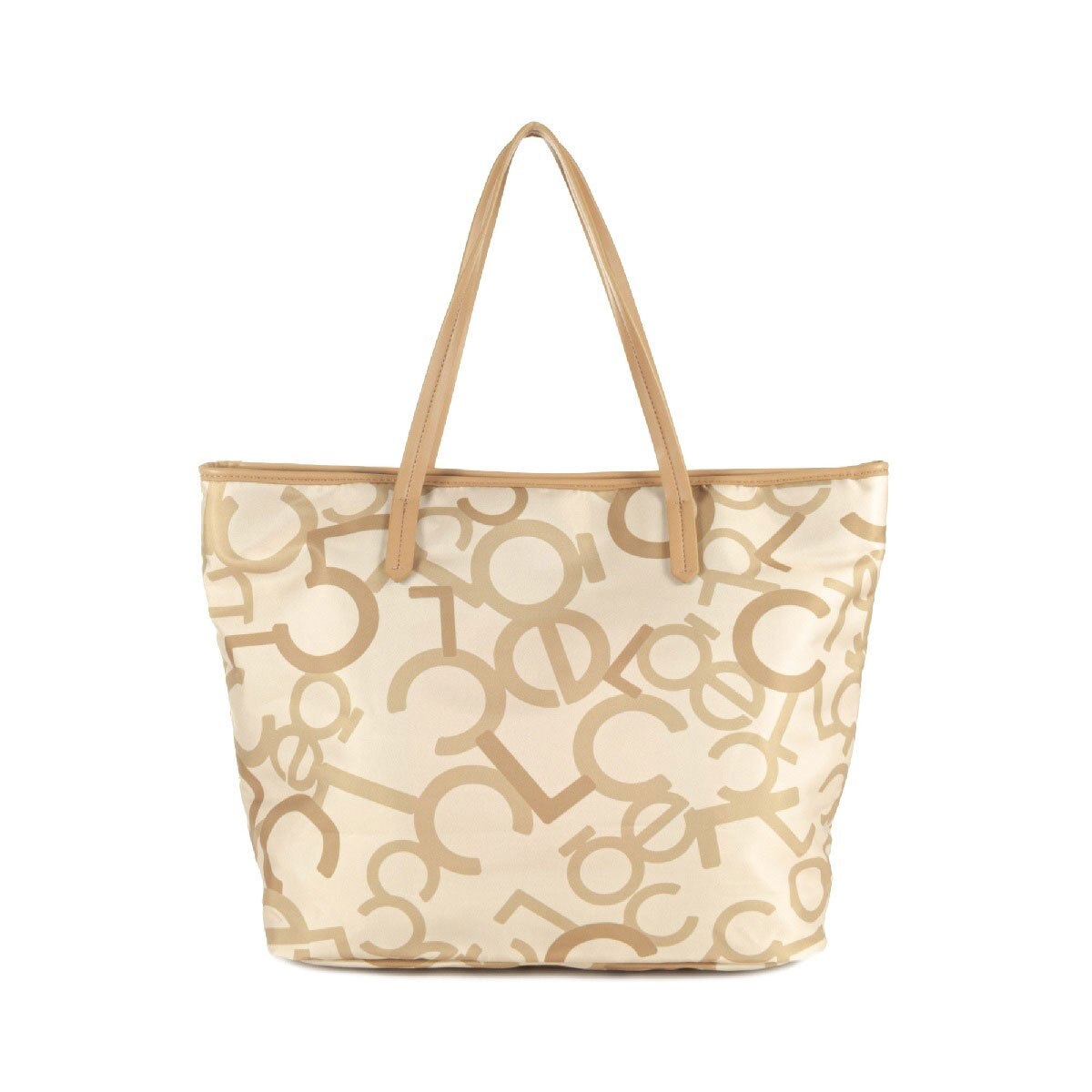 Bolso Tote Cloe Nude 1Blc