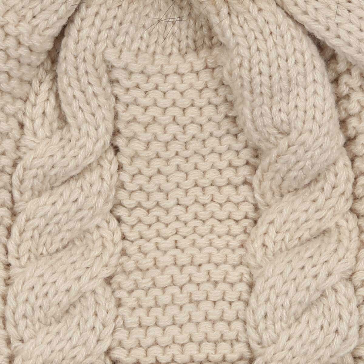 Gorro Tejido Beige Phi By Philosophy Jr