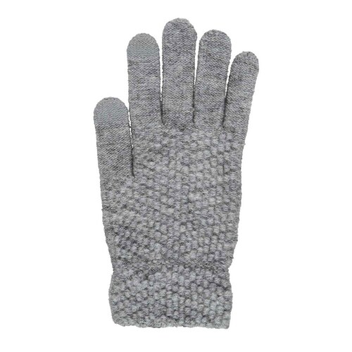 Guantes Tejidos  Gris Obscuro Phi By Philosophy Jr
