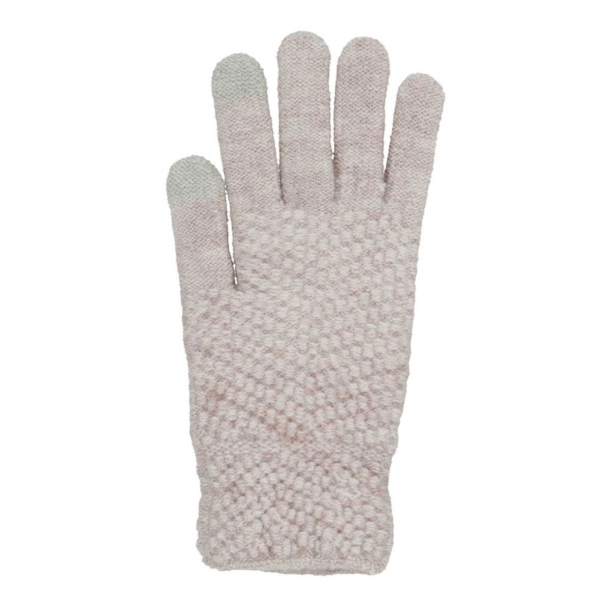 Guantes Tejidos Gris Claro Phi By Philosophy Jr