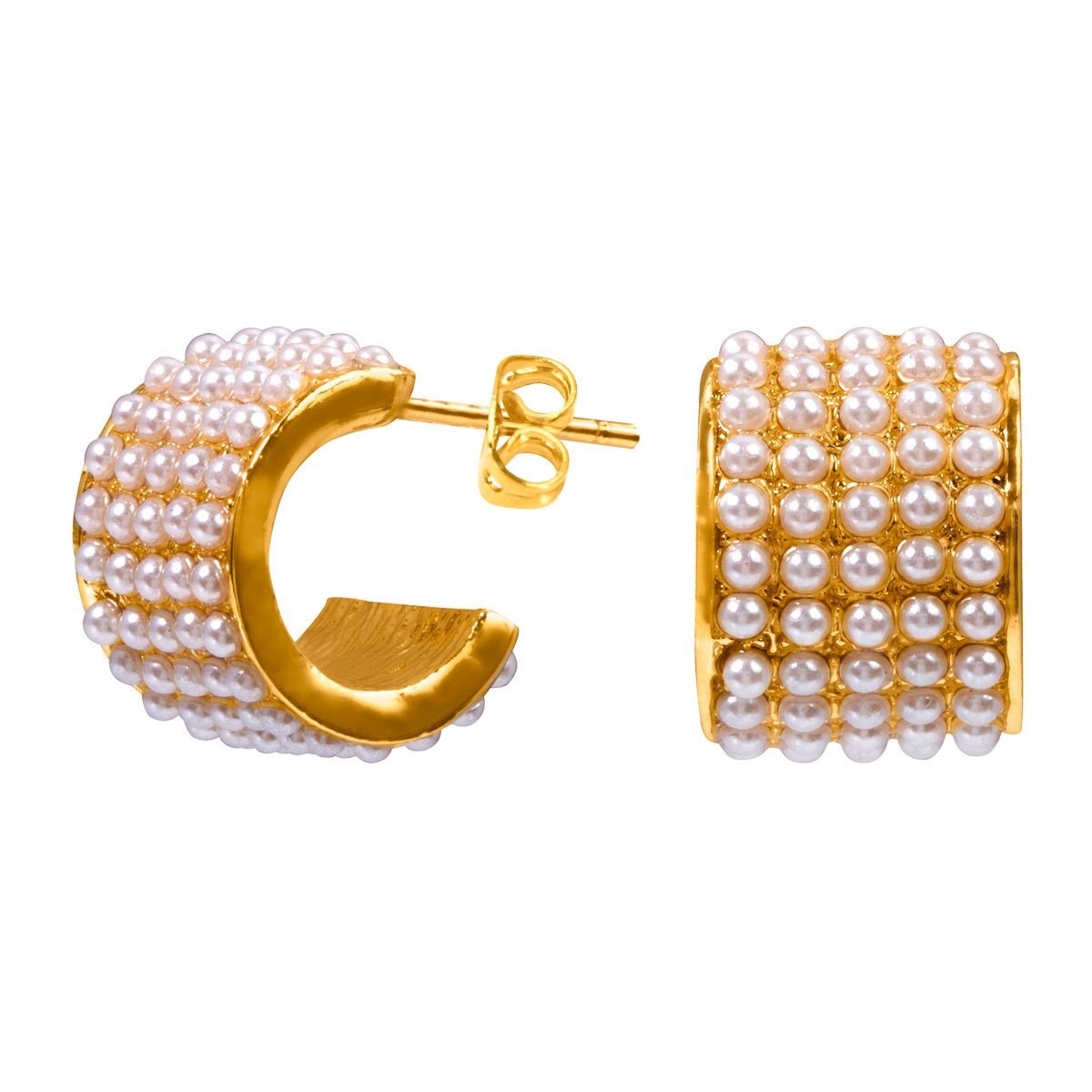 Arete Chapa de Oro Unlimited