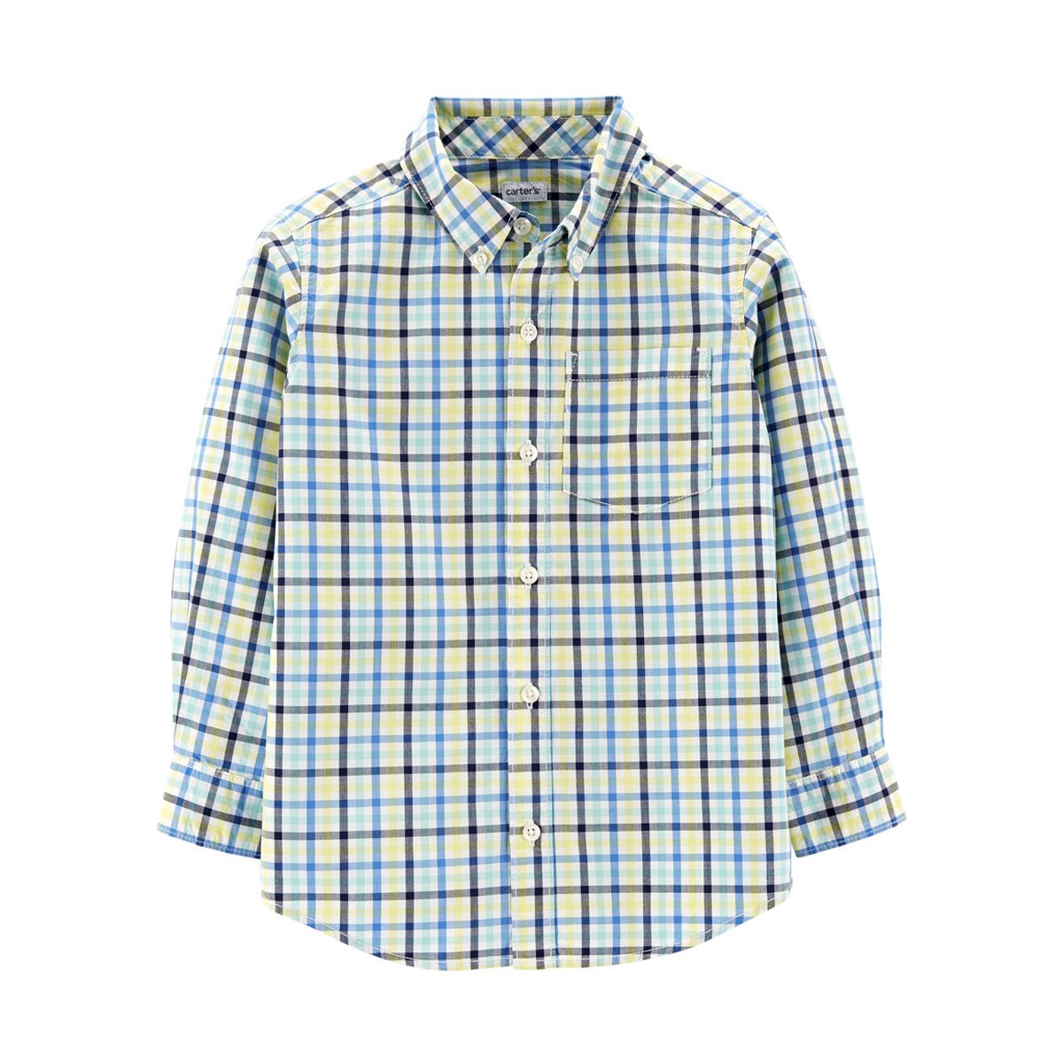 Camisa Azul para Niño Carters Modelo 3H400610