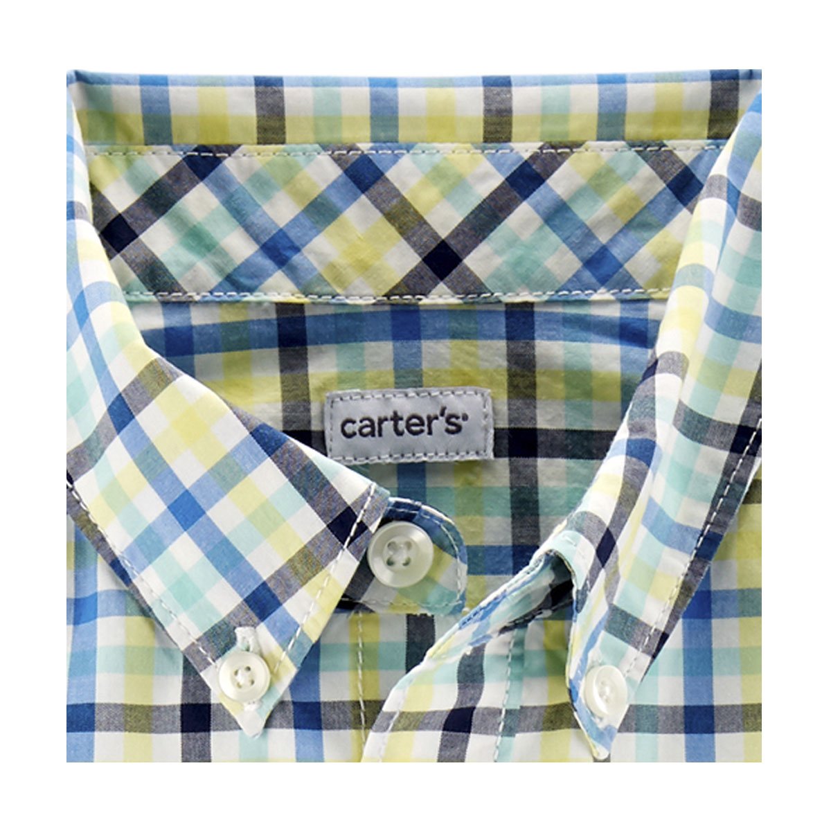 Camisa Azul para Niño Carters Modelo 3H400610