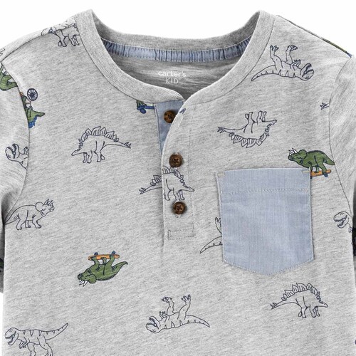 Playera Gris para Niño Carters Modelo 3H489710