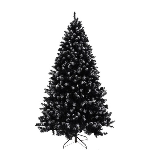 Árbol Navideño Dark Night con Diamantina Plata 225 Cm