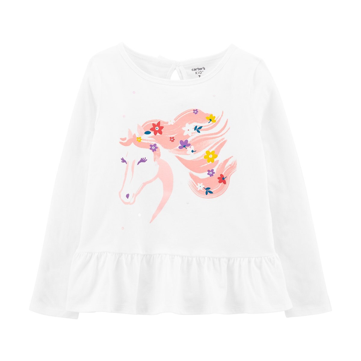 Blusa Blanca para Niña Carters Modelo 3J115910