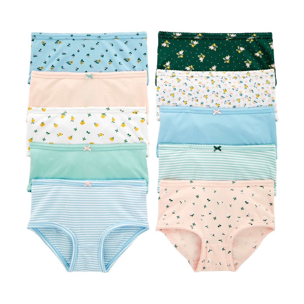 Set de 10 Calzones para Ni a Carters Modelo 3J282210