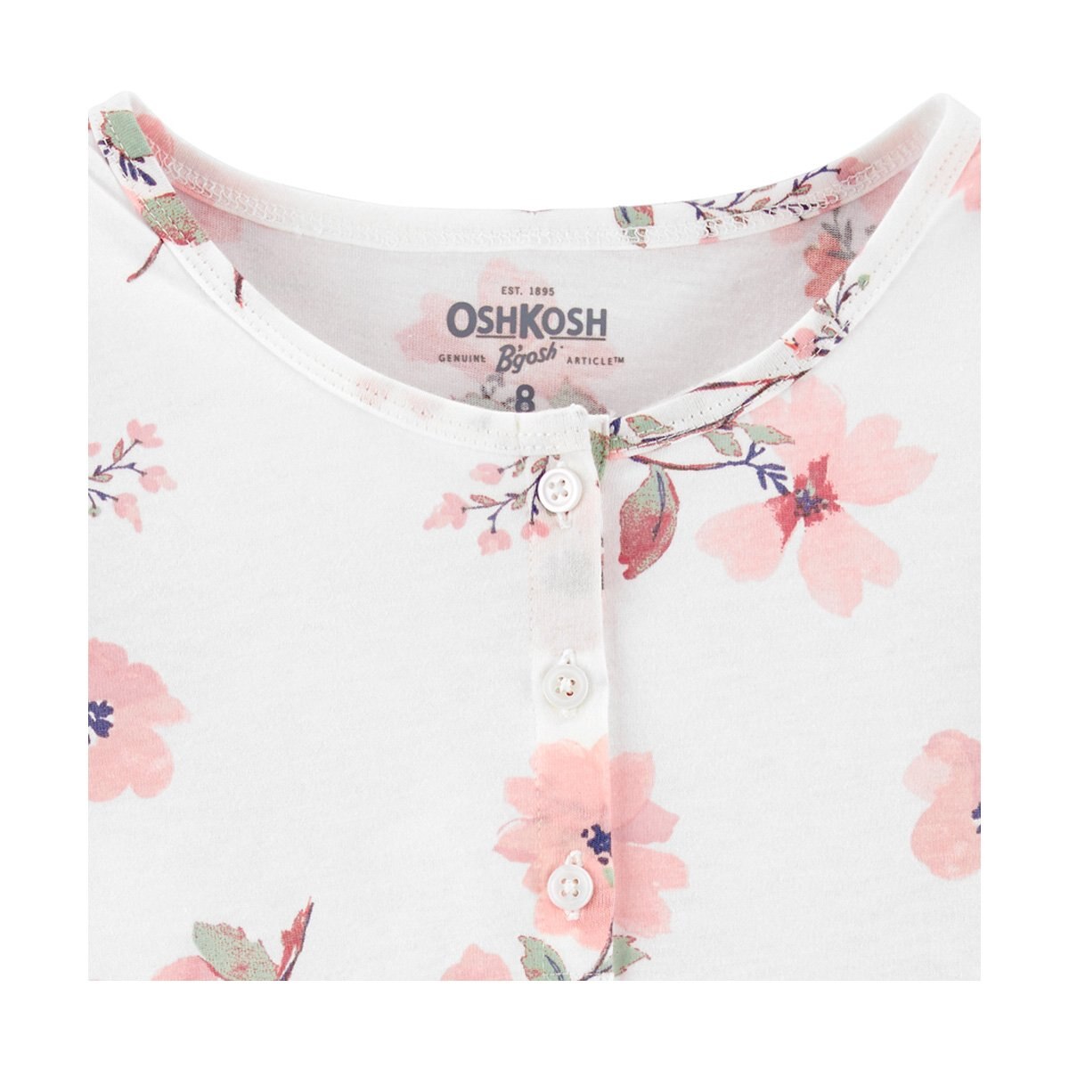 Blusa blanca online floreada