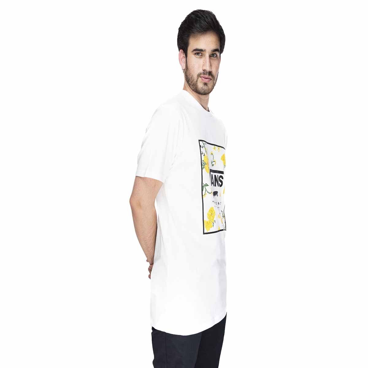 Playera Manga Corta Blanca para Caballero Vans Modelo Vn0A312Szjr