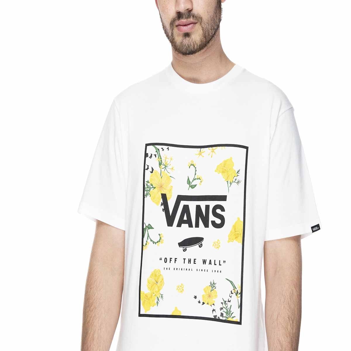 Playera Manga Corta Blanca para Caballero Vans Modelo Vn0A312Szjr