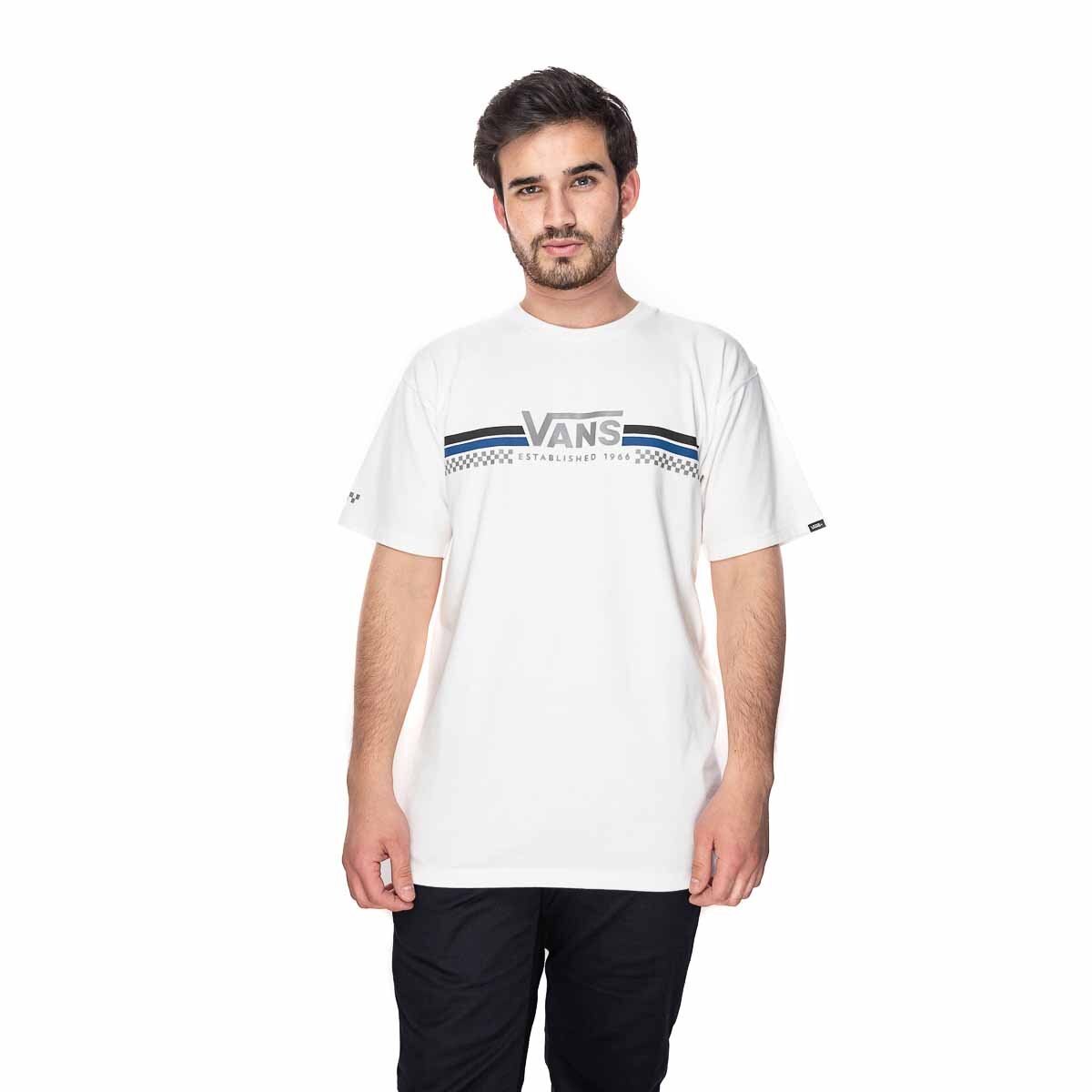 Playera Manga Corta Blanca para Caballero Vans Modelo Vn0A4Q7Pwht