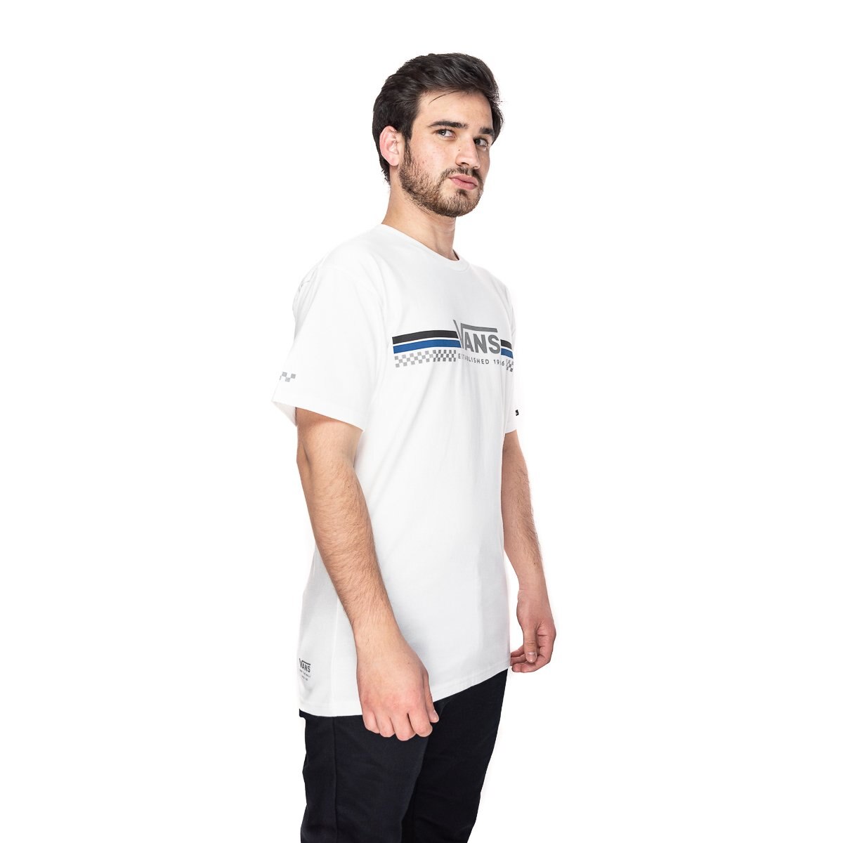 Playera Manga Corta Blanca para Caballero Vans Modelo Vn0A4Q7Pwht