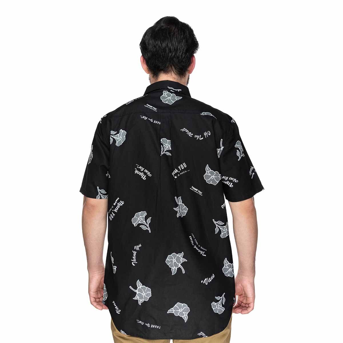 Camisa Manga Corta Negra para Caballero Vans Modelo Vn0A4Rphzhy
