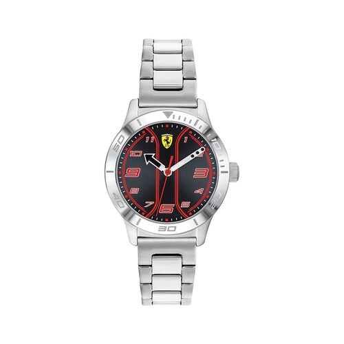 Reloj Plateado Kids Ferrari Modelo 810025