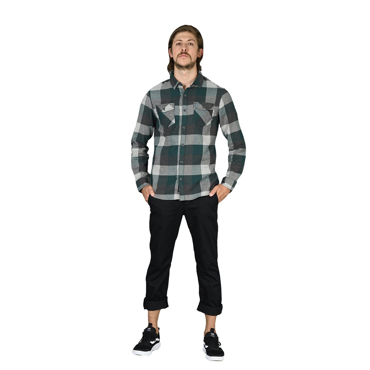 Pantalón Chino Negro Autentico Vans para Caballero