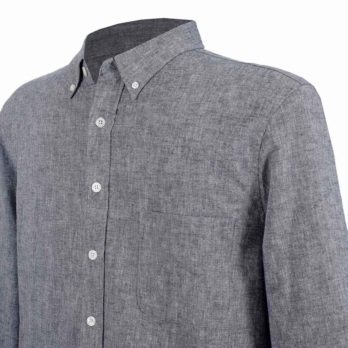 Camisa Jaspeada Manga Larga para Caballero Jeanious Plus Modelo Jnmx120-Mz0228
