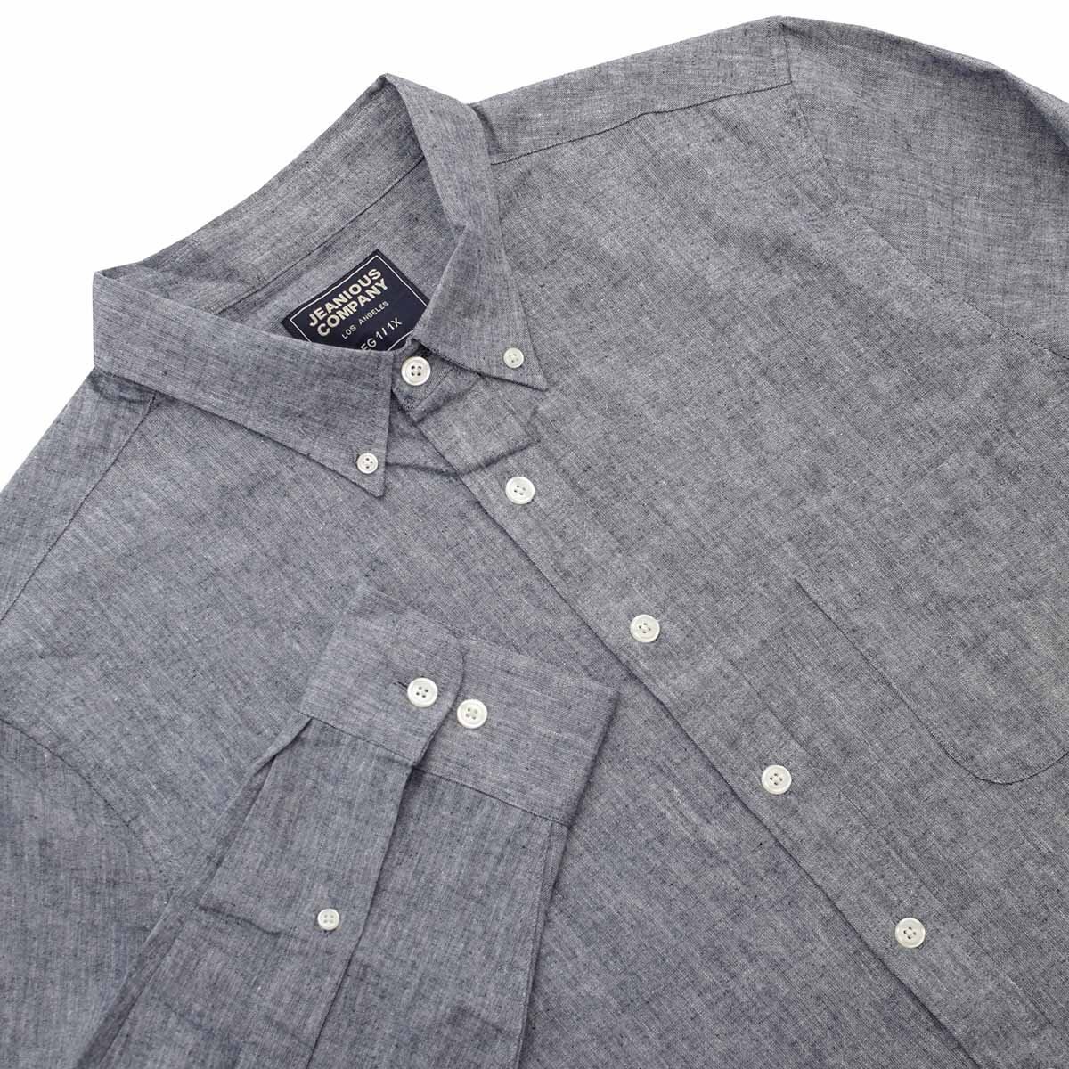 Camisa Jaspeada Manga Larga para Caballero Jeanious Plus Modelo Jnmx120-Mz0228