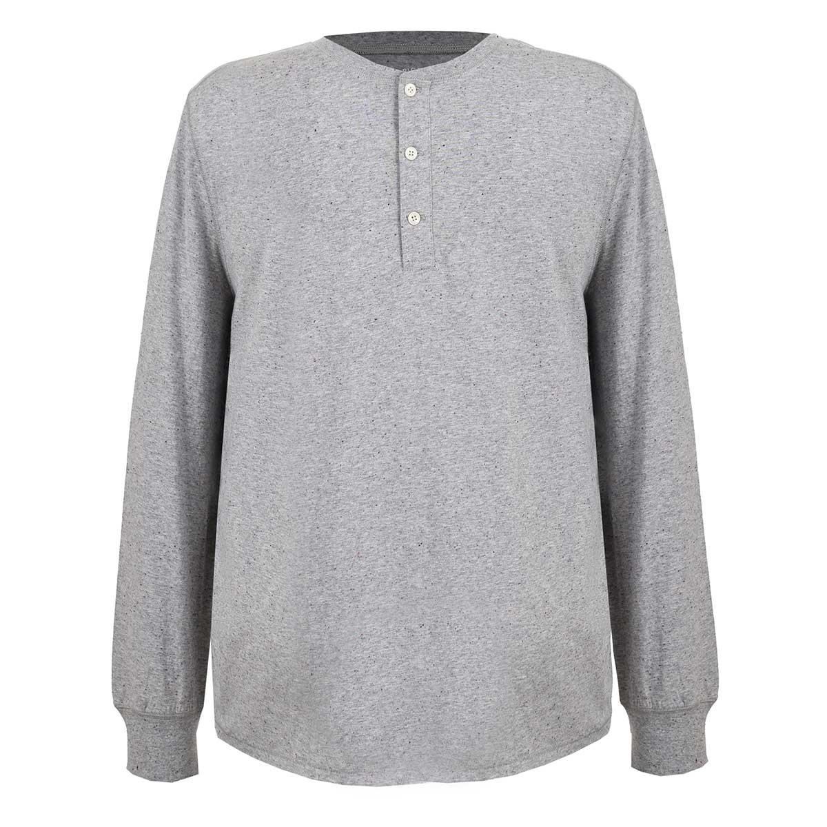 Playera Manga Larga Cuello Henley para Caballero J. Opus Plus Modelo Opx220 Sp0030