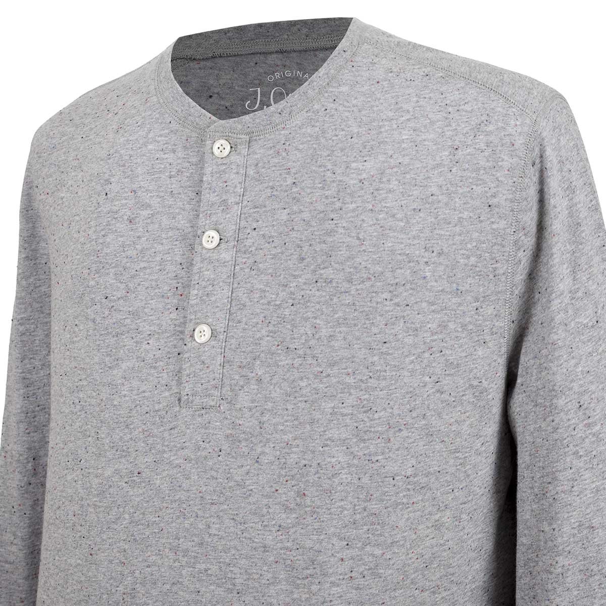 Playera Manga Larga Cuello Henley para Caballero J. Opus Plus Modelo Opx220 Sp0030