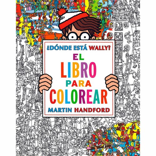 Donde Esta Wally el Libro para Colorea Penguin Rhge