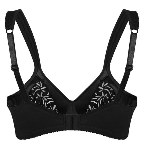 Brasier Negro con Dise&ntilde;o Flex-Frame Playtex