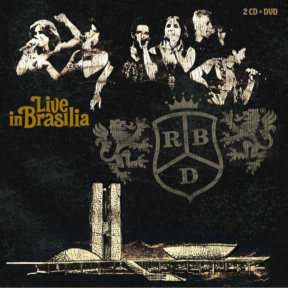 2 Cd\'s + Dvd Rbd Live In Brasilia