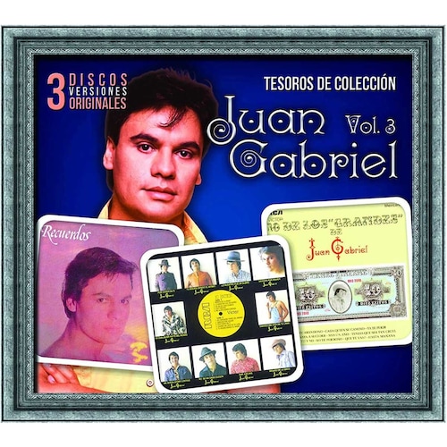 3 Cd's Juan Gabriel Tesoros de Colección Vol. 3