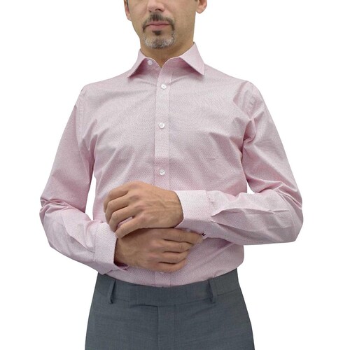 Camisa casual Tommy Hilfiger de algodón manga larga para hombre