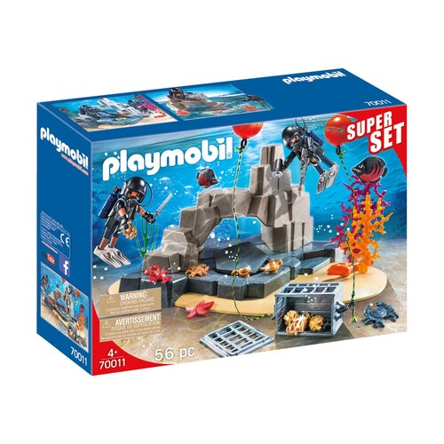 Súper Set Unidad de Buceo Playmobil