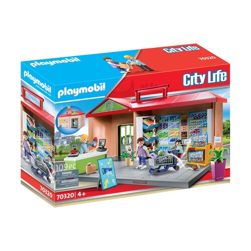 Maletín de Supermercado Playmobil