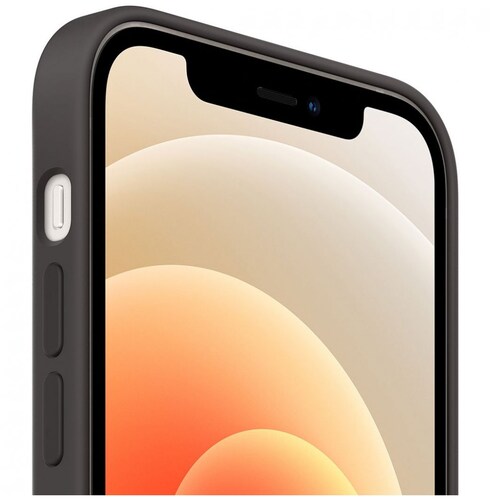 Funda de Silicón Negro con Magsafe para Iphone 12 Mini Apple