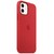 Funda de Silicón Rojo con Magsafe para Iphone 12/ 12 Pro Apple